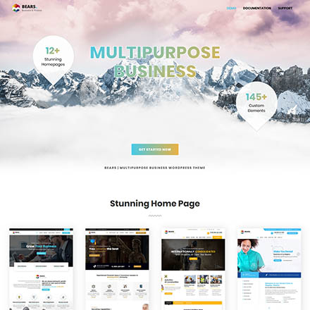 ThemeForest Bears