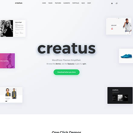 ThemeForest Creatus