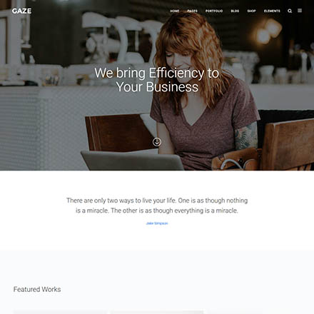 ThemeForest Gaze