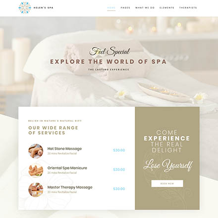 ThemeForest Helens Spa