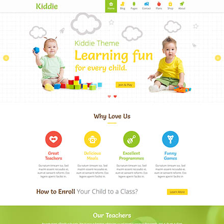 ThemeForest Kiddie