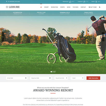 ThemeForest Leisure