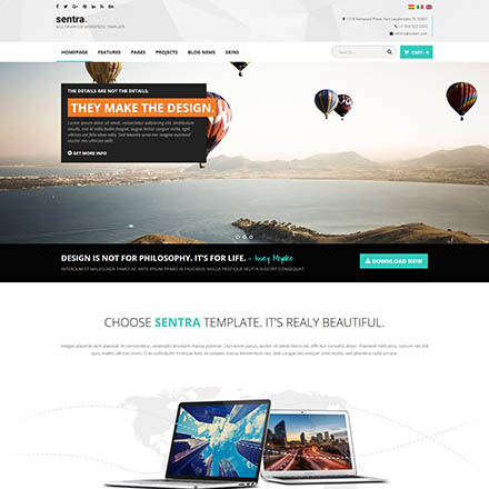 ThemeForest Sentra