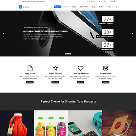 ThemeForest Seven Stars