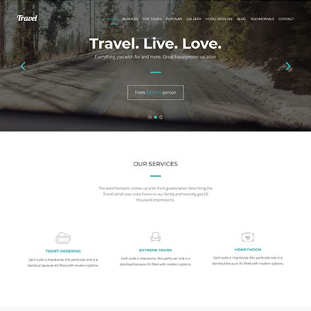 ThemeForest Travel