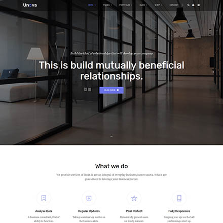 ThemeForest Unova