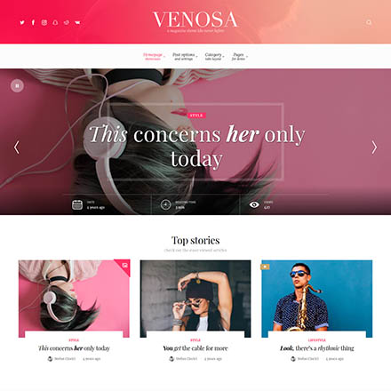 ThemeForest Venosa