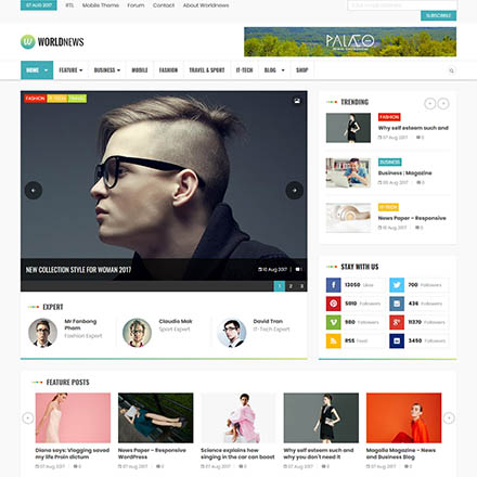 ThemeForest WorldNews