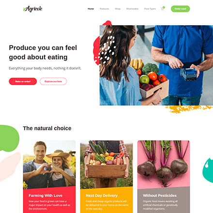 ThemeForest Agricole