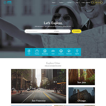 ThemeForest ApusListing