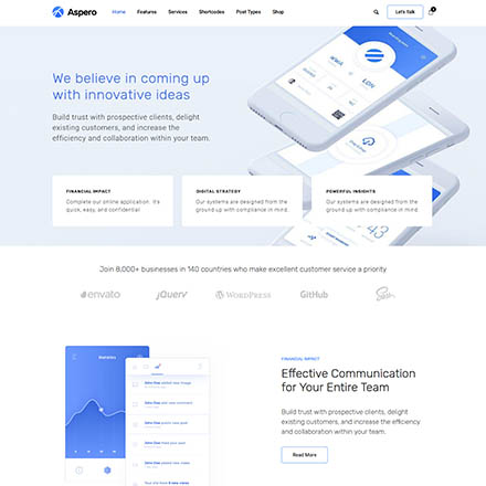 ThemeForest Aspero