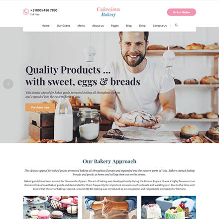 ThemeForest Cakecious