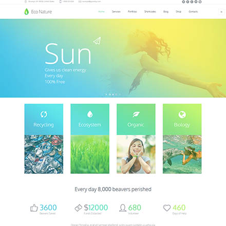 ThemeForest Eco Nature