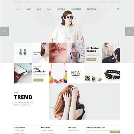 ThemeForest Heajy