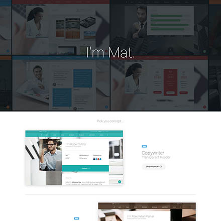 ThemeForest I Am Mat