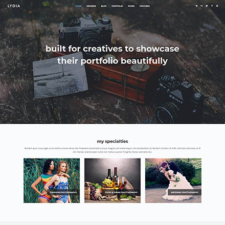 ThemeForest Lydia