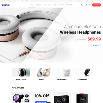 ThemeForest Silicon