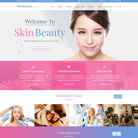 ThemeForest Skin Beauty