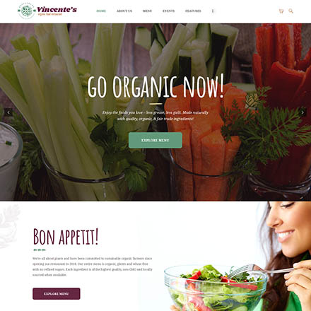 ThemeForest Vincentes