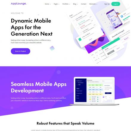 ThemeForest AppLounge