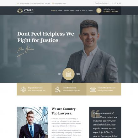 ThemeForest Attorg