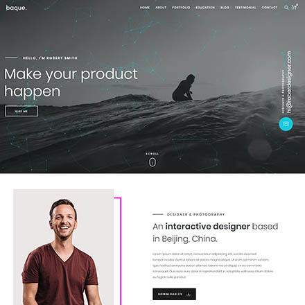 ThemeForest Baque