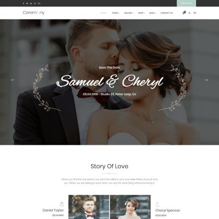 ThemeForest Ceremony