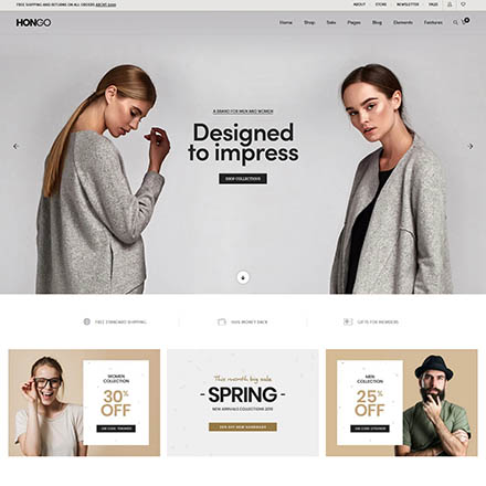 ThemeForest Hongo