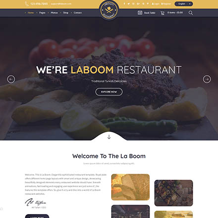 ThemeForest La Boom