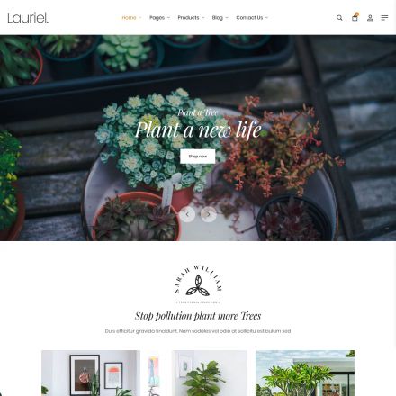 ThemeForest Lauriel