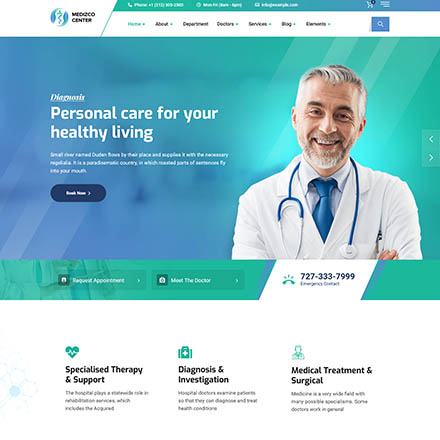 ThemeForest Medizco