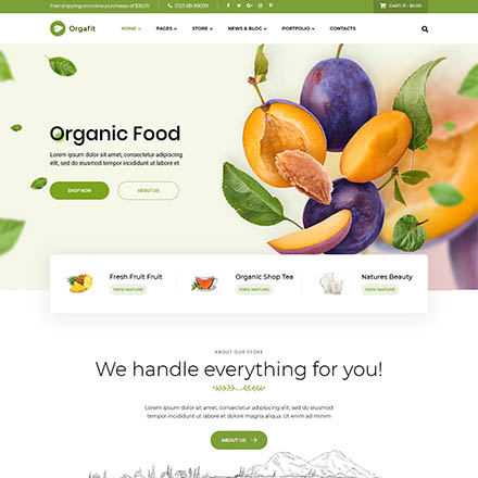 ThemeForest OrgaFit