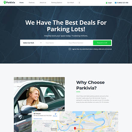 ThemeForest Parkivia