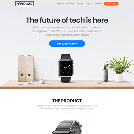 ThemeForest Proland