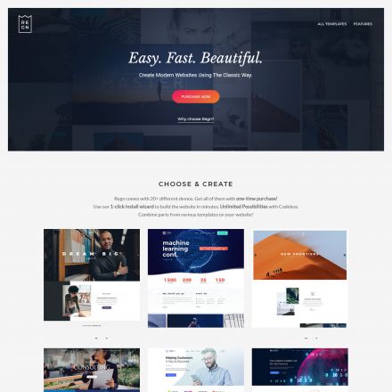 ThemeForest Regn