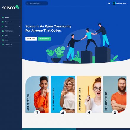 ThemeForest Scisco