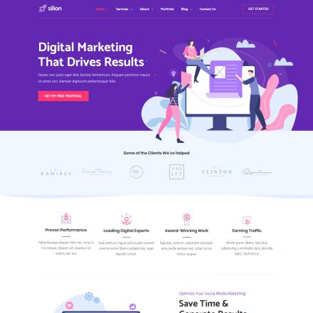 ThemeForest Silion