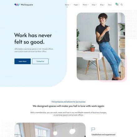 ThemeForest Worksquare