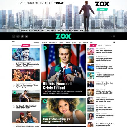 ThemeForest Zox News