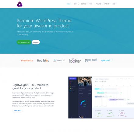 ThemeForest Alba