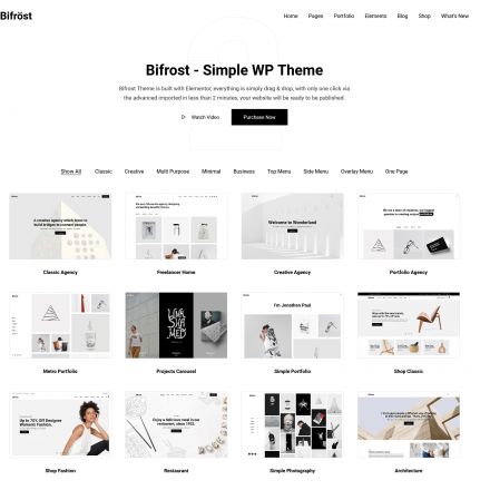 ThemeForest Bifrost