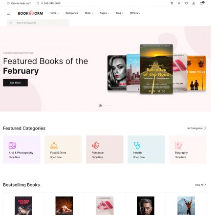 ThemeForest Bookworm