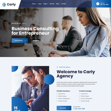 ThemeForest Carly