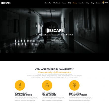 ThemeForest Escape