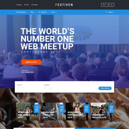 ThemeForest Festiven