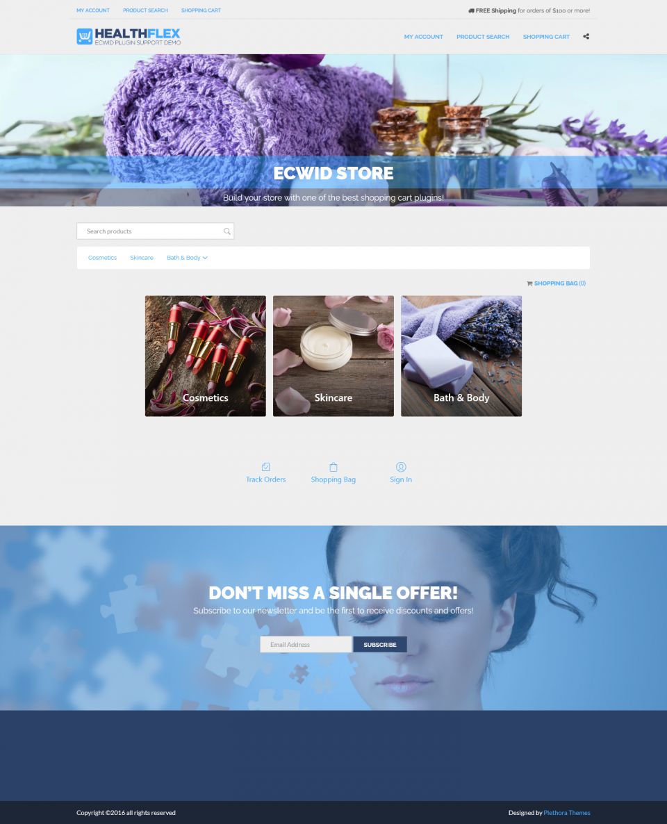 WordPress template ThemeForest HEALTHFLEX