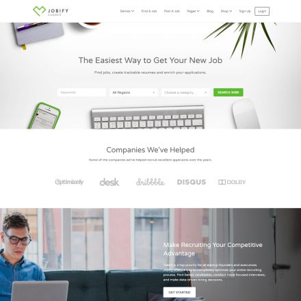 ThemeForest Jobify