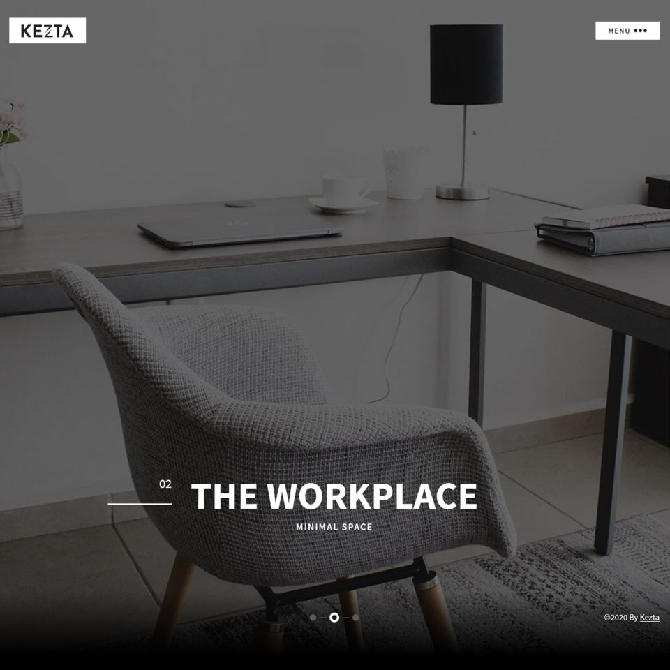 WordPress template ThemeForest Kezta