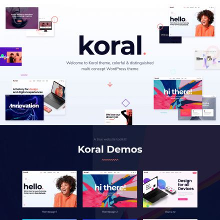 ThemeForest Koral