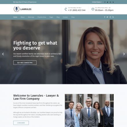 ThemeForest Lawrules